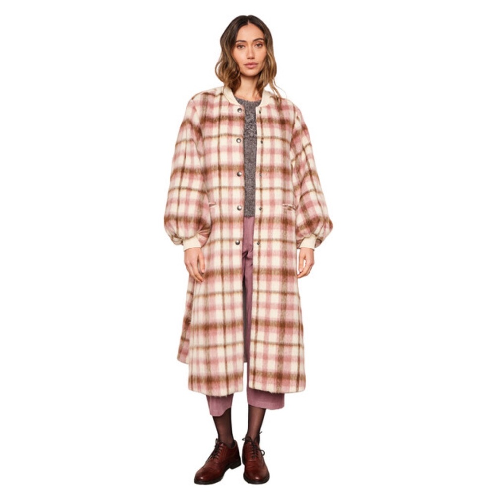 DRA Cameron Plaid Coat Extra Small